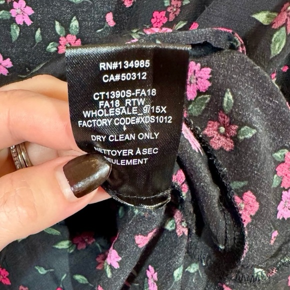 For Love & Lemons Isabella Ruched Corset Hook and Eye Top in Cherry Blossom - Picture 12 of 14